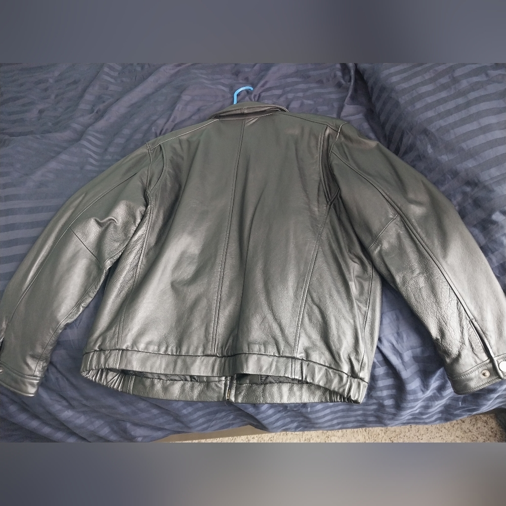 John Ashford Leather Jacket - image 2